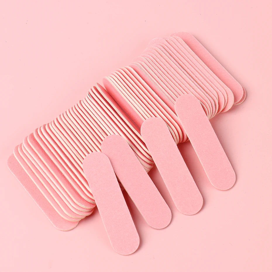 Pink Nail File (100 pieces)