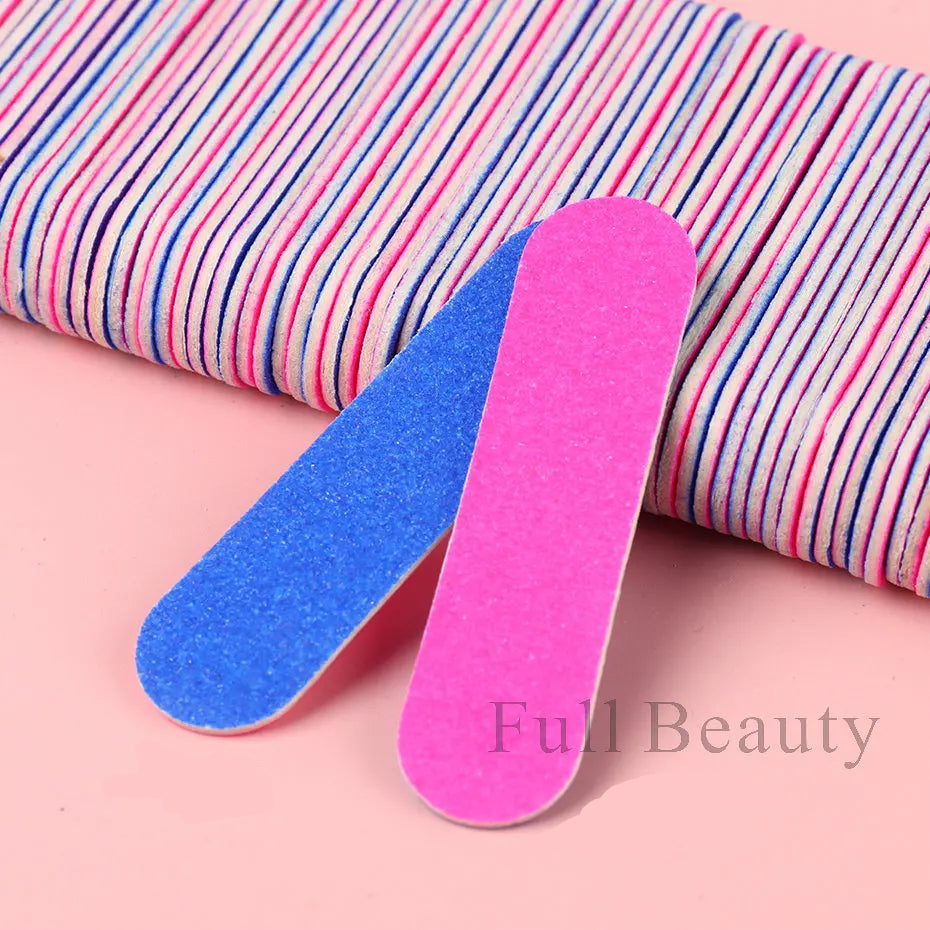 Multi Color Nail File (100 pieces)